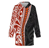 Maori/Samoan Hoodie Blanket
